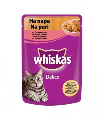 WHISKAS Whiskas delice grill losos 85gr
