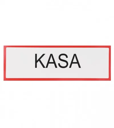 MASTER Naljepnica KASA 10x30cm M50855