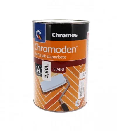 CHROMOS Lak za parket 2K PU sjajni Chromoden 2,5l 21606