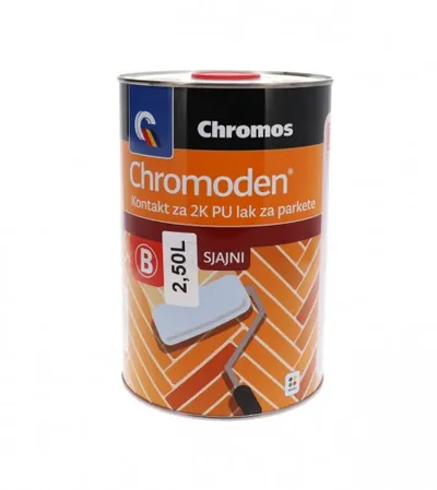CHROMOS Kontakt za lak 2K PU za parket Chromoden 2,5l 0101016