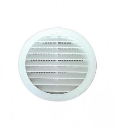 PLASTIKA HALILOVIĆ Rozetna za ventilaciju 120-125mm PVC bijela 3946-008