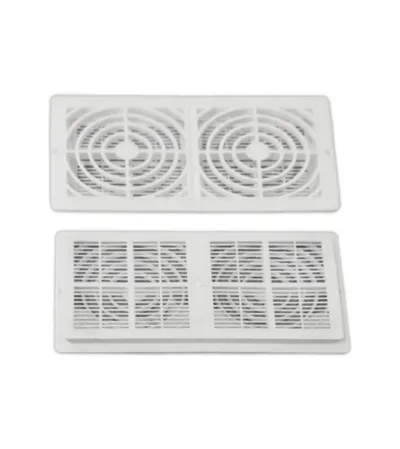 PLASTIKA HALILOVIĆ Rozetna za ventilaciju 150x300mm PVC bijela 3946-031