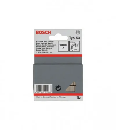 BOSCH Municija za klamericu 11.4x4