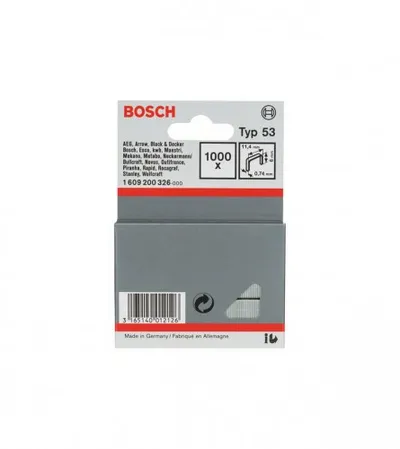 BOSCH Municija za klamericu 11.4x6