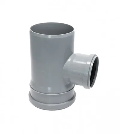 PEŠTAN Račva 3P DN110-75/87,5° siva Peštan 10201140