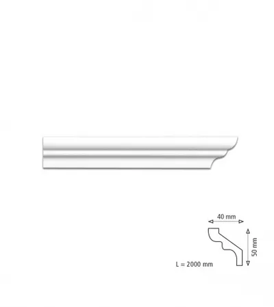 HOMESTAR Stiroporna lajsna S50
