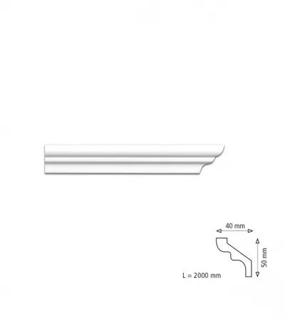 HOMESTAR Stiroporna lajsna M50