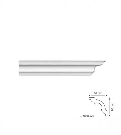 HOMESTAR Stiroporna lajsna K60