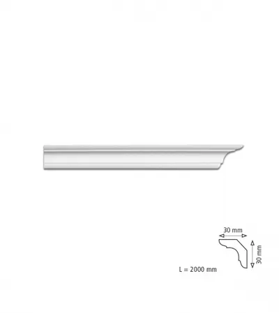 HOMESTAR Stiroporna lajsna C40