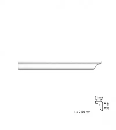 HOMESTAR Stiroporna lajsna D25