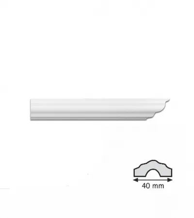 HOMESTAR Stiroporna lajsna I40