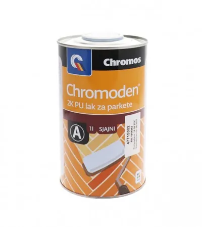 CHROMOS Lak za parket 2K PU sjajni Chromoden 1l 510117
