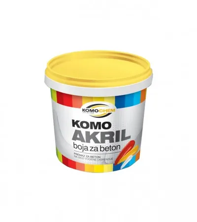 KOMOCHEM Komoakril boja za beton crvena 0,75L