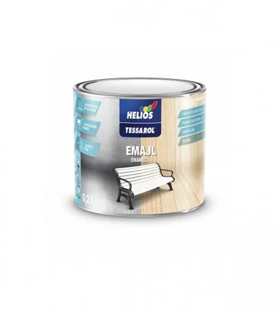 HELIOS Boja emajl za drvo i metal žuta 0,2l Tessarol