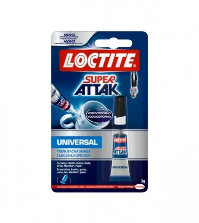 HENKEL Super ljepilo Univrzalno Super Attack 3g