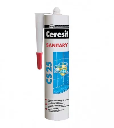 CERESIT Silikon sanitarni 280ml CS25 Silver