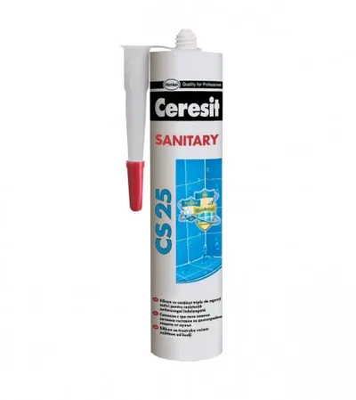 CERESIT Silikon sanitarni 280ml CS25 sivi 540827