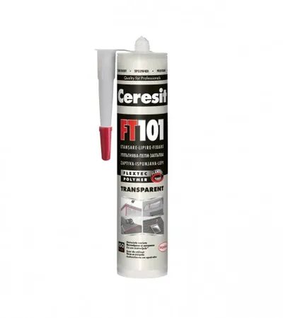 CERESIT Silikon sivi 280ml CERESIT