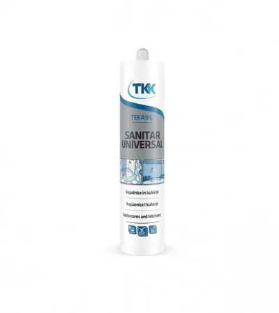 TKK Silikon sanitarni 280ml Tekasil Acetat bijeli