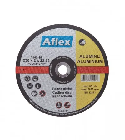AFLEX Ploča rezna 230 mm Aluminij