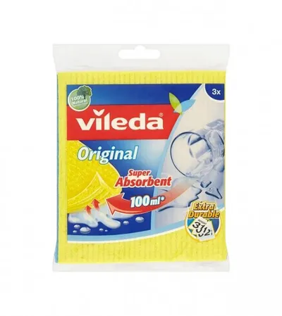 VILEDA Spužvasta krpa 3/1