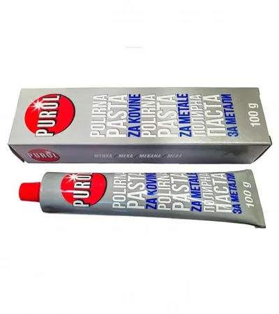 HELIOS Pasta za poliranje i čišćenje metala 100g Purol
