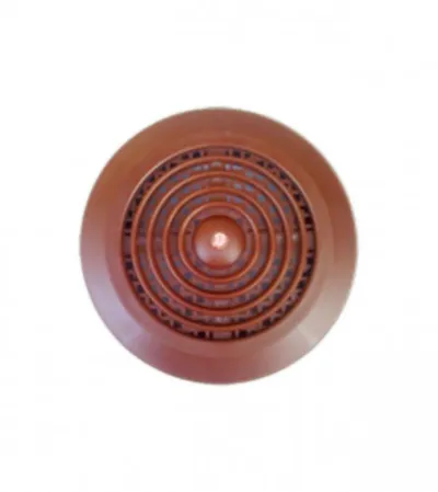 PLASTIKA HALILOVIĆ Rozetna za ventilaciju 75mm PVC smeđa 3946-026