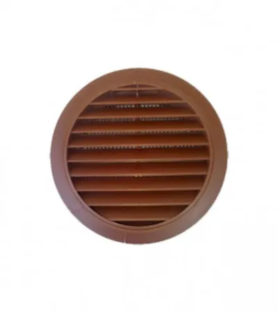 PLASTIKA HALILOVIĆ Rozetna za ventilaciju 120-125mm PVC smeđa 3946-006