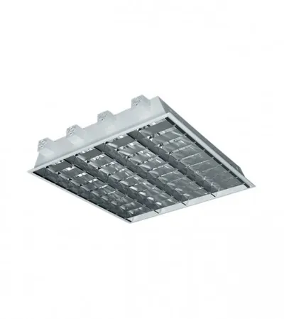 MODUS Lampa fluo ugradna T8 4x18W alu I418AL600EP