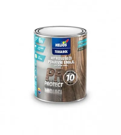 HELIOS Boja emajl Pro Protect bijela 0,75l Tessarol