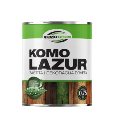 KOMOCHEM Osnovna boja za drvo komolazur mahagoni 5l KOMOCHEM