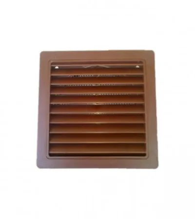 PLASTIKA HALILOVIĆ Rozetna za ventilaciju 150x150mm PVC smeđa 3946-011