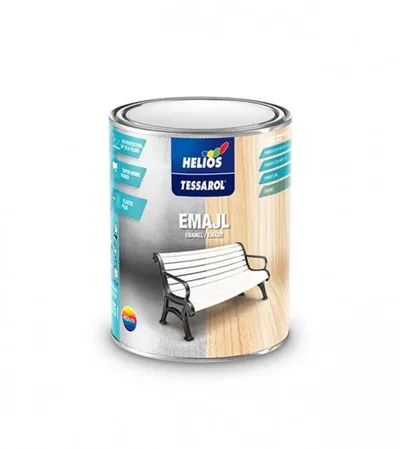 HELIOS Boja emajl za drvo i metal svijetlo zelena 0,75l Tessarol