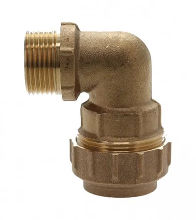 MASTER Koljeno poluspojnica 3/4" mesing MK-08107
