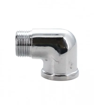MASTER Koljeno sa navojem niklovano 3/8" MK-01103