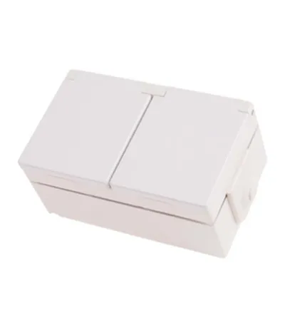 HAGER Utičnica Šuko 16A dupla 3773-16000402