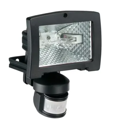 HAGER Reflektor halogeni sa senzorom 120W 52035 crni