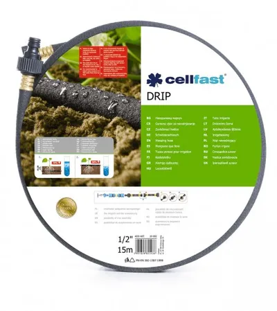 CELLFAST Crijevo za navodnjavanje 1/2" 15m DRIP