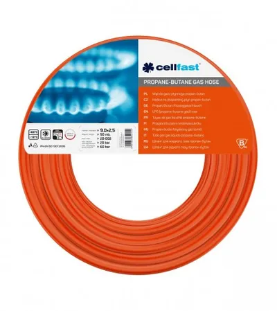 CELLFAST Crijevo za gas 9,0x3,0mm 50m 6044-20-001