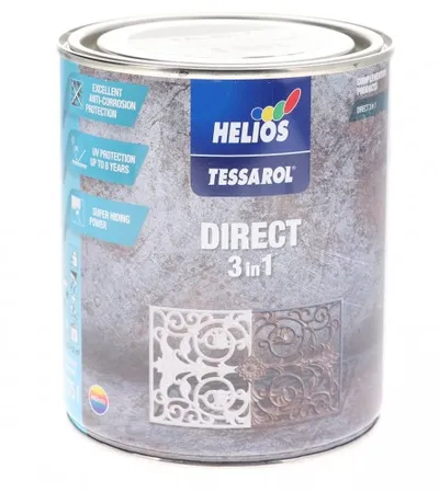 HELIOS Boja za metal antikorozivna 0,75l smeđa P51453