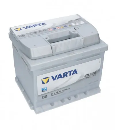 VARTA Akumulator 12V-52Ah D+ SILVER dynamic P53131