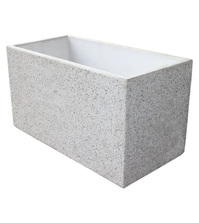 BOSSIN Vaza Cubico Narona 804044 bijela