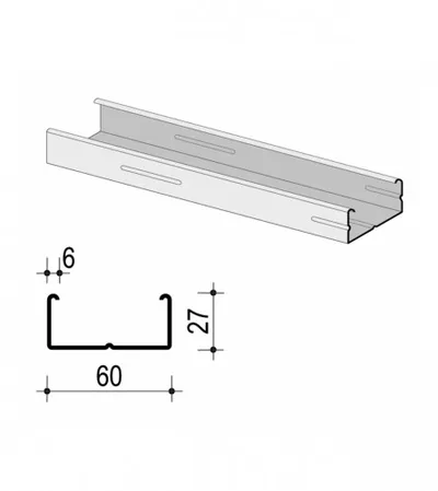 KNAUF Profil CD 60x27x4000mm