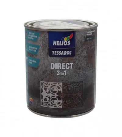 HELIOS Boja antikorozivna Direct siva 0,75l P60784