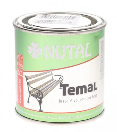 NUTAL Boja temeljna brzosušiva 0.2l bijela P64262