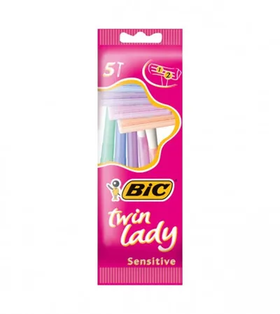 BIC Brijač jednokratni Twin Lady 5/1