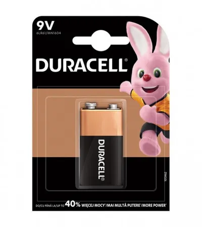 DURACELL Baterija PLUS POWER 9V PK1