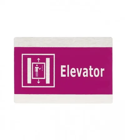 MASTER Naljepnica za lift metalna 1214317