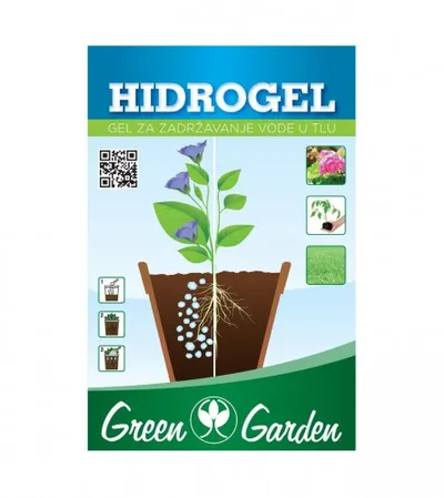 GREEN GARDEN Hirgoel 20gr - gel za zadržavanje vode u tlu
