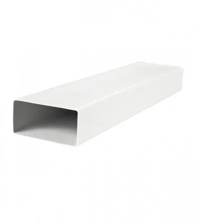 VENTS Cijev za ventilaciju PVC 204x60mm 1m 8010